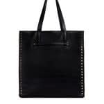 Valentino Black Rockstud North:South Tote Bag