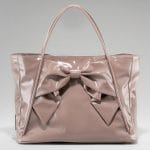 Valentino Brown Betty Bow Tote Bag