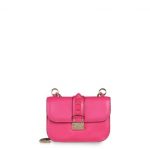 Valentino Fuchsia Rockstud Flap Small Bag