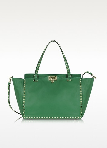 valentino rockstud green