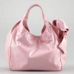 Valentino Light Pink Nuage Bow Tote Medium Bag