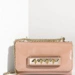 Valentino Pink Patent Va Va Voom Mini Flap Bag