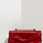 Valentino Red Bow Flap Bag