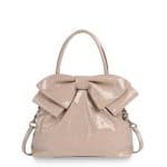 Valentino Skin Bow Double Handle Tote Bag