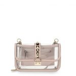 Valentino Transparent Rockstud Naked Flap Bag