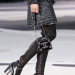 Chanel Black Flap Mini Bag - Fall 2013 Runway