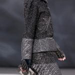 Chanel Black Glittered Lego Clutch Bag - Fall 2013 Runway