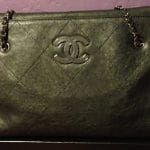 Chanel Black Hampton Large Shopping Bag 2