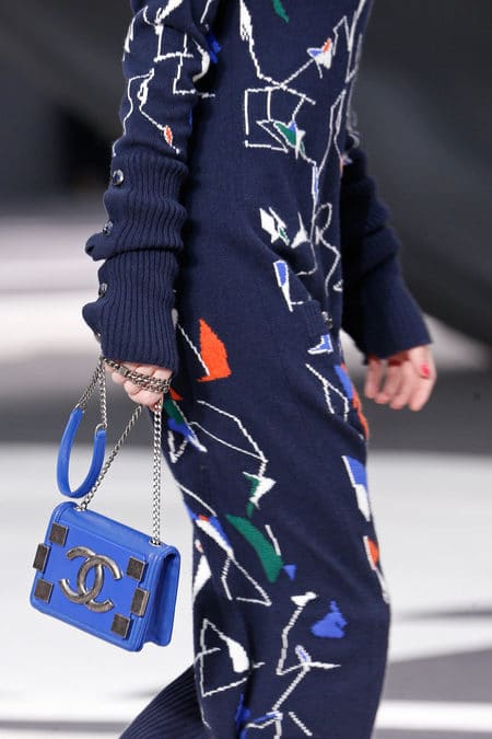 Bonhams : Chanel Limited Edition Runway Shearling Pop Art Flap bag