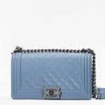 Chanel Light Blue Boy Bag - Spring 2013