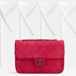 Chanel Pink Suede Flap Bag - Spring 2013