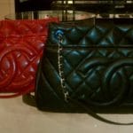Chanel Red and Black Timeless CC Soft Hobo Bags