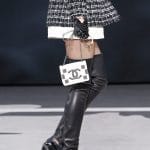 Chanel White Flap Mini Bag - Fall 2013 Runway