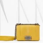 Chanel Yellow Stingray Boy Bag - Spring 2013