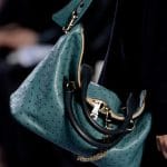 Chloe Green Ostrich Bag - Fall 2013 Collection
