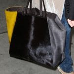 Nicole Richie with Fendi Fur 2Jours Tote Bag