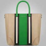 Givenchy Beige/Green/Black/Ivory Lucrezia Medium Shopping Bag - Pre-Fall 2013