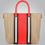 Givenchy Beige/Red/Black/Ivory Lucrezia Mini Shopping Bag - Pre-Fall 2013