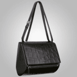 Givenchy Black Crocodile-Style New Pandora Medium Bag - Pre-Fall 2013