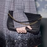 Louis Vuitton Black Crocodile Flap Bag - Fall 2013 Runway
