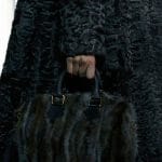 Louis Vuitton Black Marabou Duffle Bag - Fall 2013 Runway
