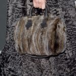 Louis Vuitton Brown:Grey Marabou Duffle Bag - Fall 2013 Runway