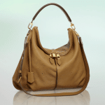 Louis Vuitton Caramel Mahina Selene MM Bag