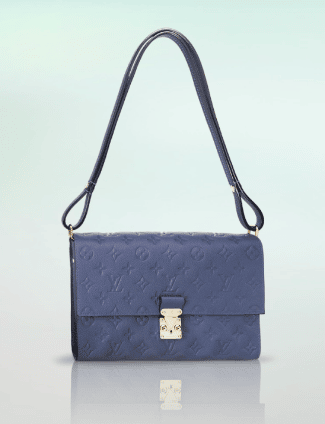 LOUIS VUITTON MONTAIGNE MM, CELESTE BLUE EMPREINTE – Shore Chic