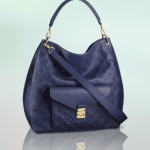 Louis Vuitton Dark Blue Celeste Monogram Empreinte Metis Bag