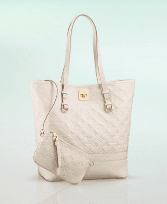 Louis Vuitton Vintage - Monogram Empreinte Citadine PM - White Ivory - Calf  Leather Tote Bag - Luxury High Quality - Avvenice