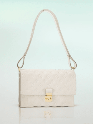 LOUIS VUITTON, FASCINANTE Citrine Empreinte Leather Bag. - Bukowskis