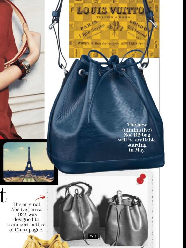 Louis Vuitton Noe BB Bag coming this May - Spotted Fashion