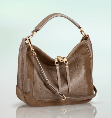 LOUIS VUITTON Empreinte Suede Audacieuse MM Aube 1180773