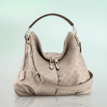 Louis Vuitton Light Beige Sandy Mahina Selene MM Bag