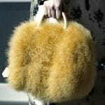 Louis Vuitton Tan Marabou Duffle Bag - Fall 2013 Runway