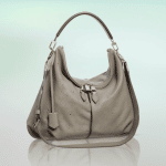 Louis Vuitton Taupe Mahina Selene MM Bag