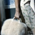 Louis Vuitton White Marabou Duffle Bag - Fall 2013 Runway