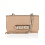 Valentino Beige Va Va Voom Clutch Bag