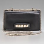 Valentino Black Va Va Voom Clutch Bag