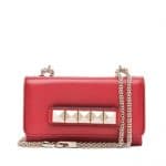 Valentino Red Va Va Voom Clutch Bag