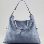 Bottega Veneta Light Blue Intrecciato Nappa Convertible Bag 1