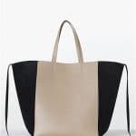 Celine Beige Bicolor Phantom Cabas Tote bag - Fall 2013