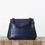 Celine Dark Blue Crocodile Edge Bag - Fall 2013