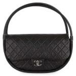 Chanel Black Hula Hoop Medium Bag