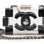 Chanel Black/Transparent Lego Clutch Bag - Spring 2013
