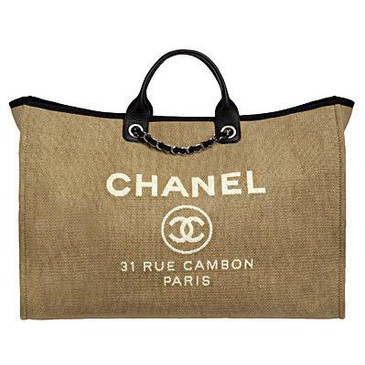 Chanel Canvas Deauville Medium Tote (SHF-6z6SKD) – LuxeDH