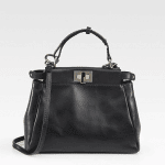 Fendi Black Peekaboo Mini Bag 2