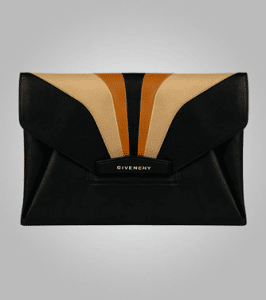 Givenchy Black Multicolor Antigona Clutch Bag