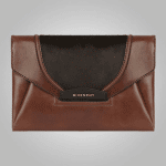 Givenchy Brown and Dark Brown Pony-Style Antigona Clutch Bag