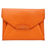 Givenchy Orange Antigona Clutch Bag